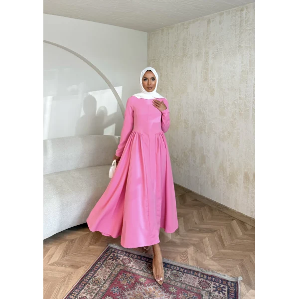 Crash Elbise - Pembe