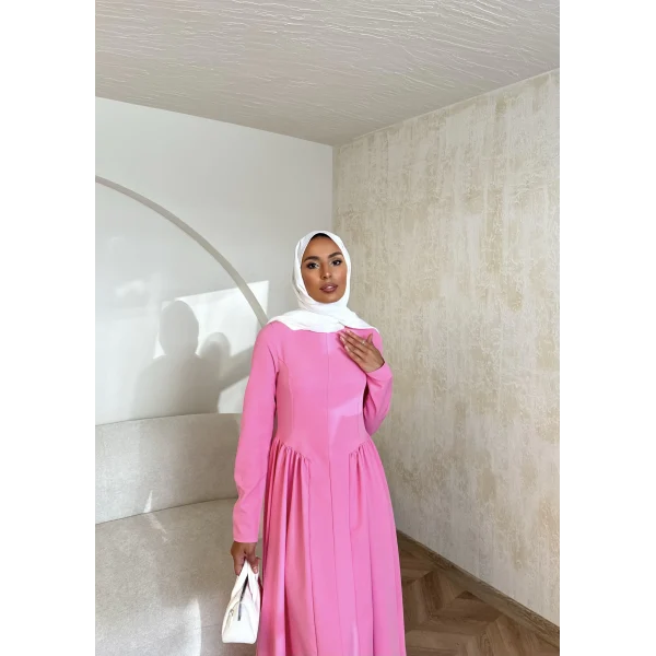 Crash Elbise - Pembe