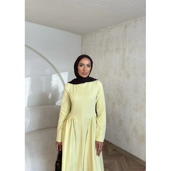 Crash Elbise - Sarı