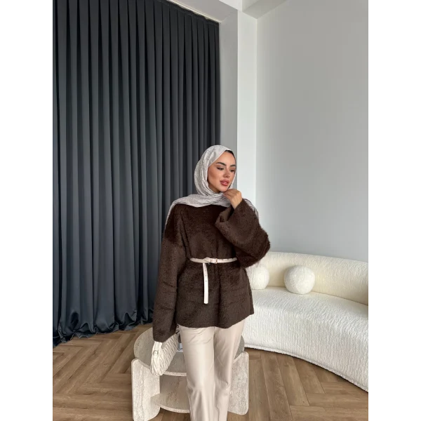 Darlan Tüylü Kazak - Acı Kahve