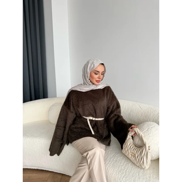 Darlan Tüylü Kazak - Acı Kahve