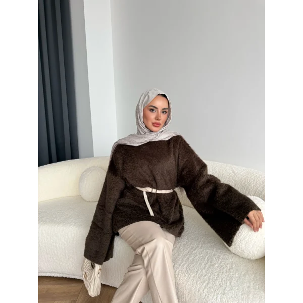 Darlan Tüylü Kazak - Acı Kahve