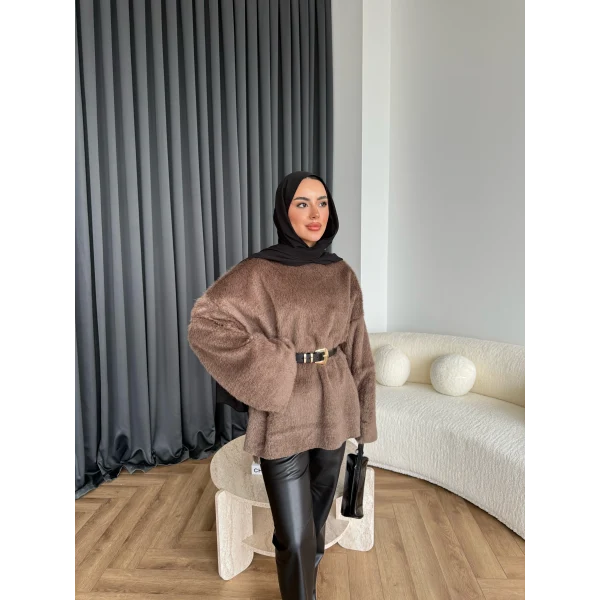 Darlan Tüylü Kazak - Sütlü  ÖN SİPARİŞ