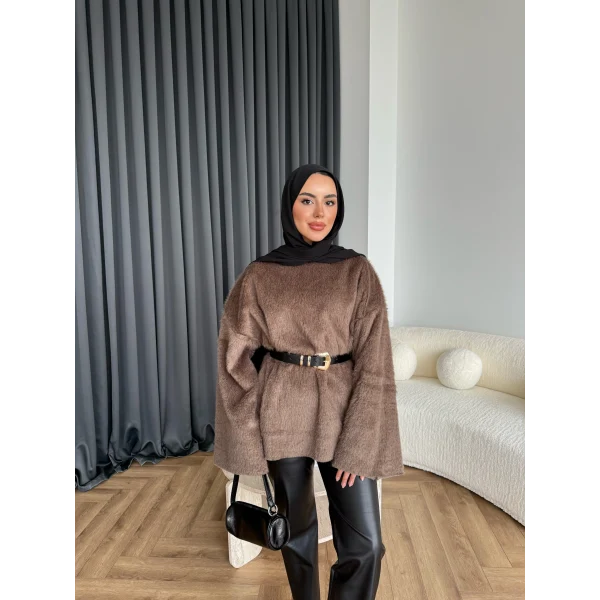 Darlan Tüylü Kazak - Sütlü  ÖN SİPARİŞ