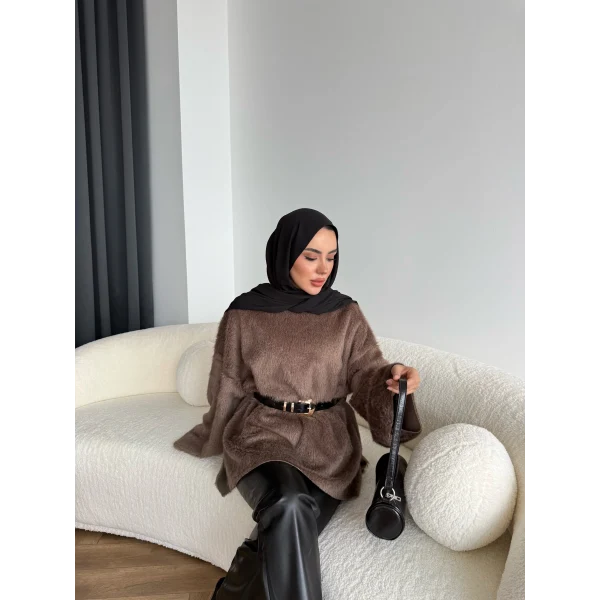 Darlan Tüylü Kazak - Sütlü  ÖN SİPARİŞ