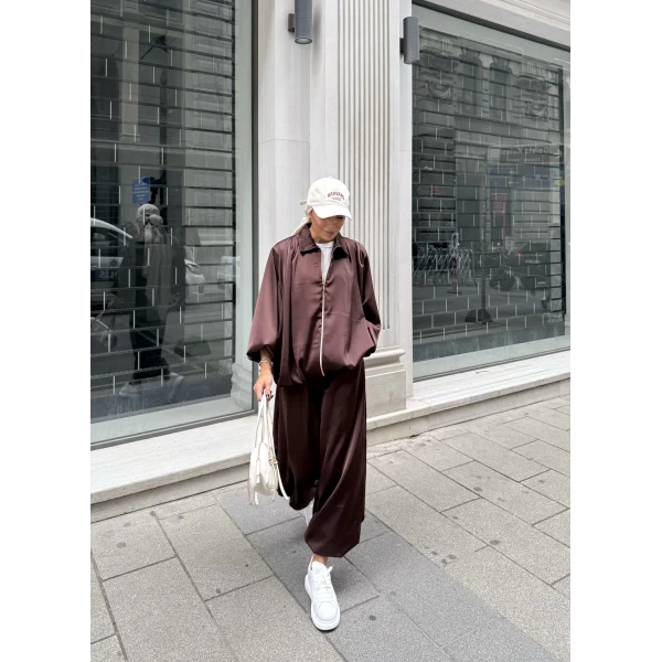 Devil Saten Takım - Acı Kahve