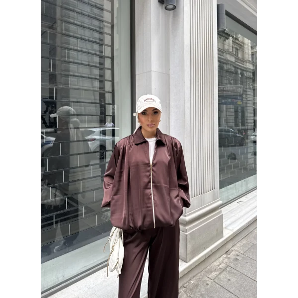 Devil Saten Takım - Acı Kahve