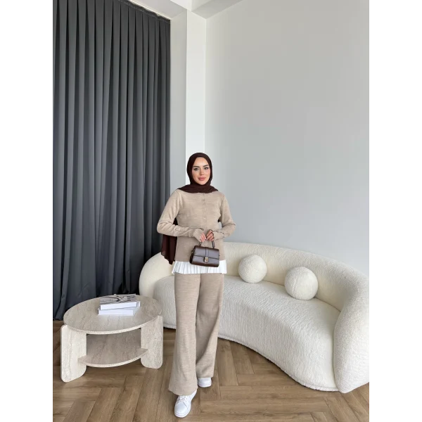 Diana Triko Takım - Vizon