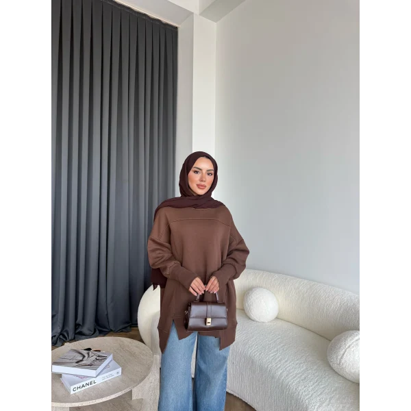 Dilvi Model Sweat - Acı Kahve