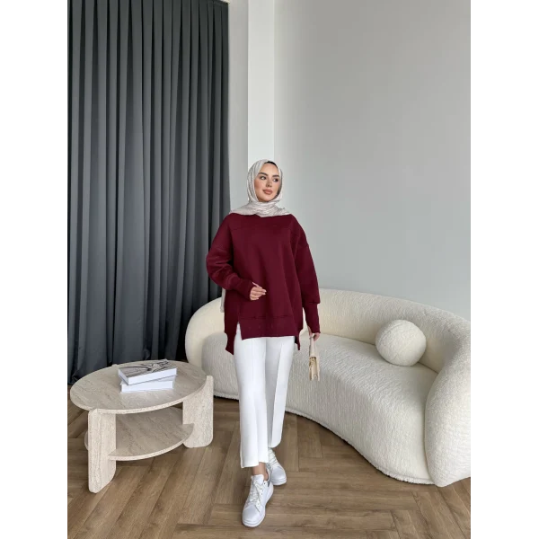 Dilvi Model Sweat - Bordo