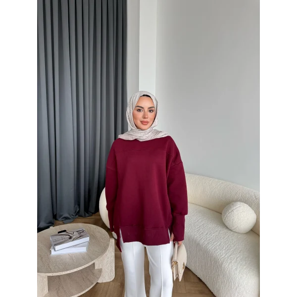 Dilvi Model Sweat - Bordo