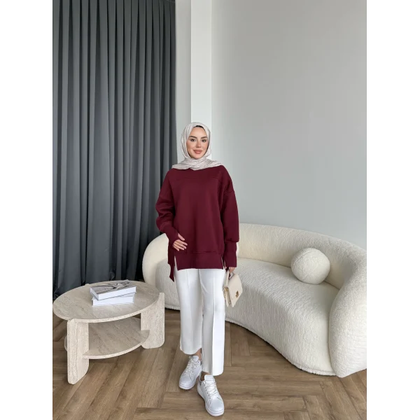 Dilvi Model Sweat - Bordo