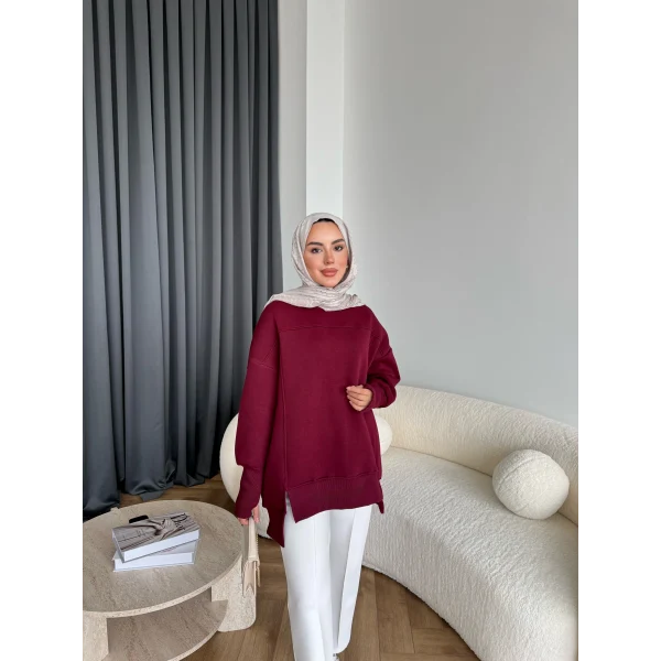 Dilvi Model Sweat - Bordo