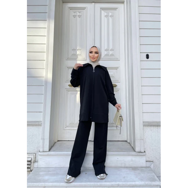 Duhan İkili Takım - Siyah