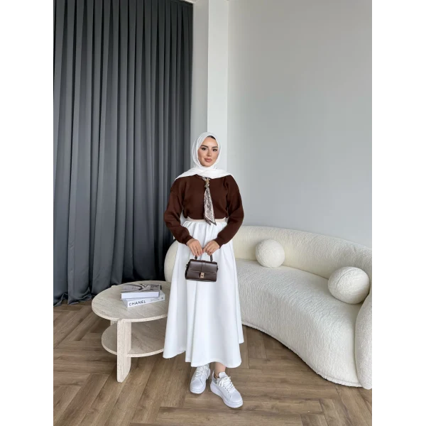 Fiyonklu Kazak - Acı Kahve