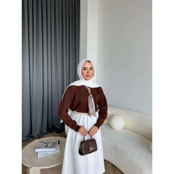 Fiyonklu Kazak - Acı Kahve