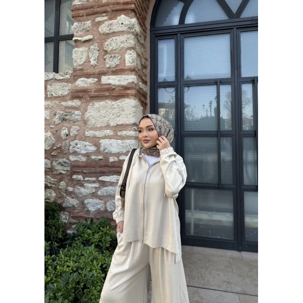 Fosa Oysh Takım - Bej