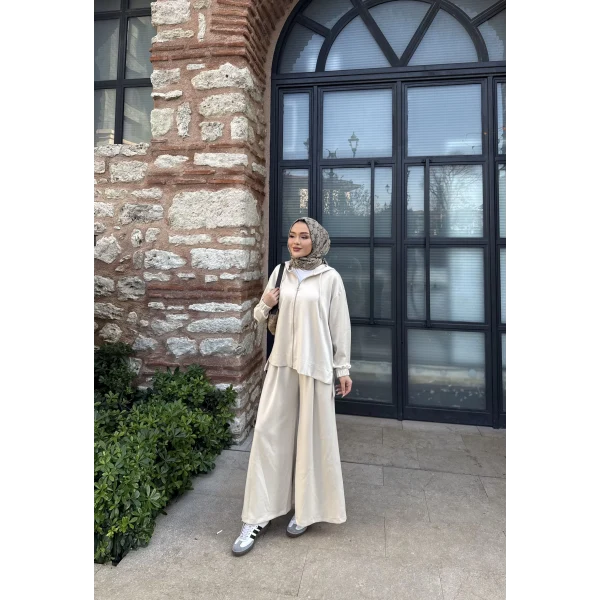 Fosa Oysh Takım - Bej