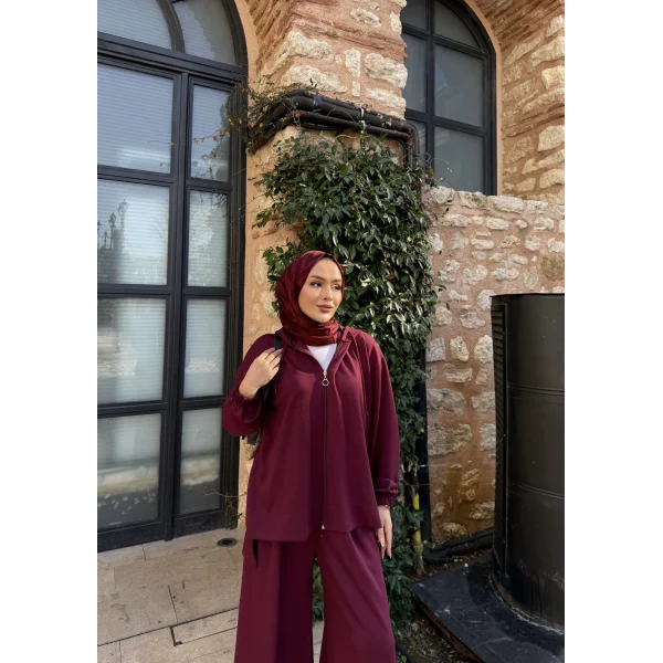 Fosa Oysh Takım - Bordo