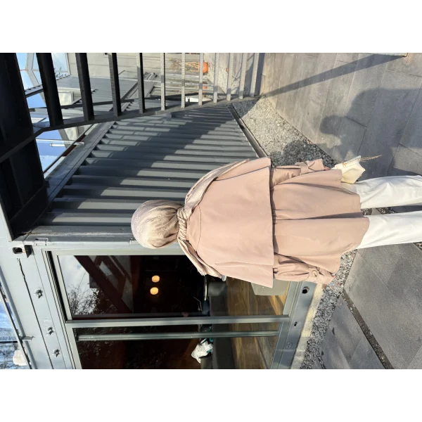 Gold Düğmeli Biyeli Takım - Lacivert