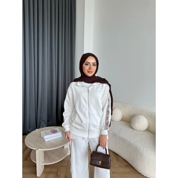 Hps-Yan Şeritli Muadil Takım - Beyaz