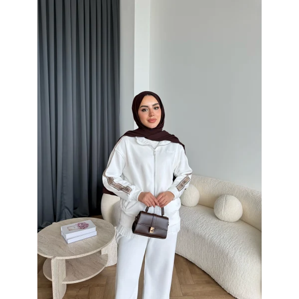 Hps-Yan Şeritli Muadil Takım - Beyaz