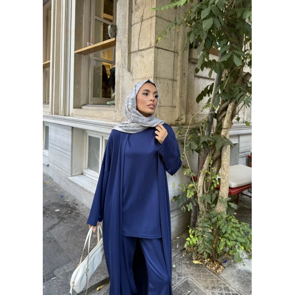 Kayla Kimonolu Oysh Takım - Lacivert