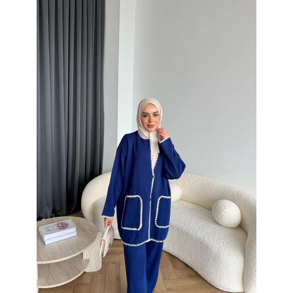 Kuzy Cepli Triko Takım - Lacivert