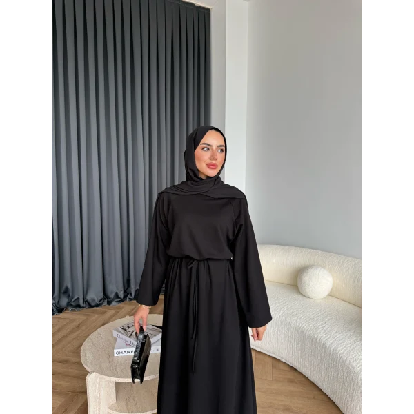 Lasa Oysh Elbise - Siyah