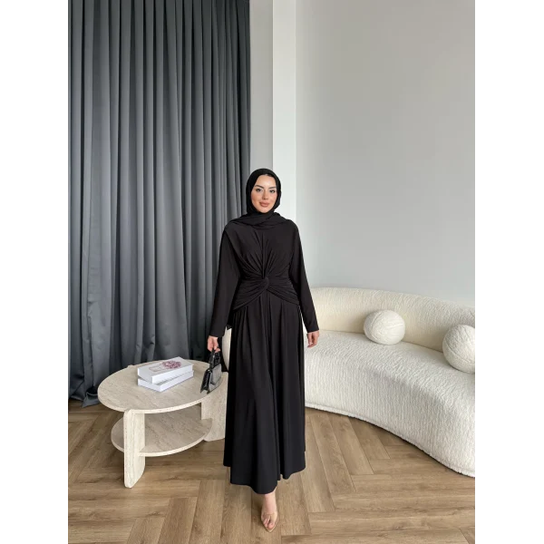 Latan Sandy Elbise - Siyah