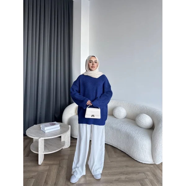 Mb-Eso Triko Kazak - Mavi