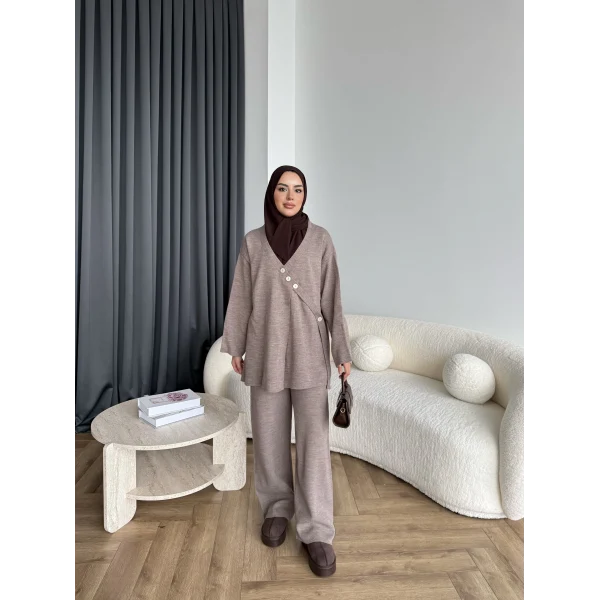 Mb-Jupter Triko Takım - Vizon