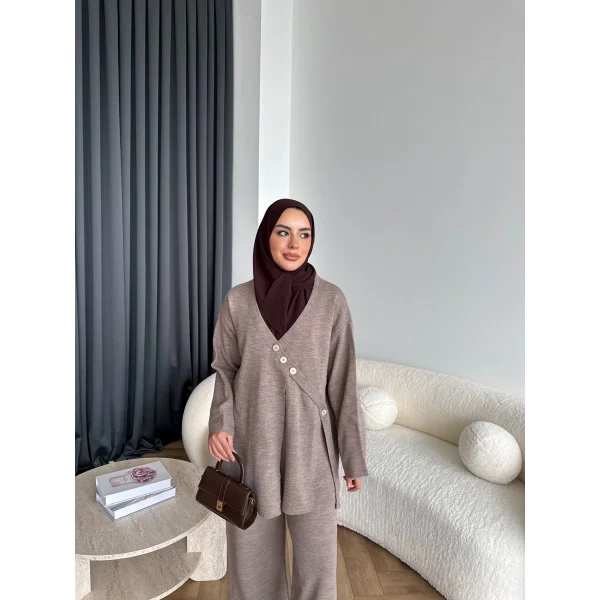 Mb-Jupter Triko Takım - Vizon