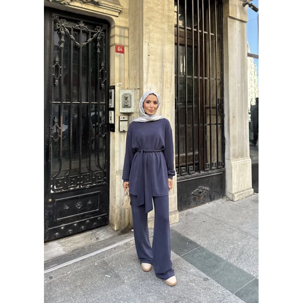 Milena Modal Takım - Lacivert
