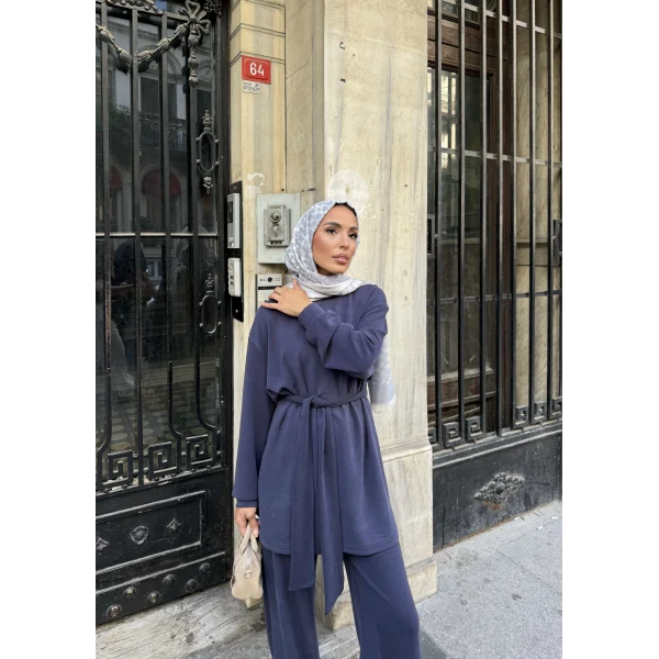 Milena Modal Takım - Lacivert