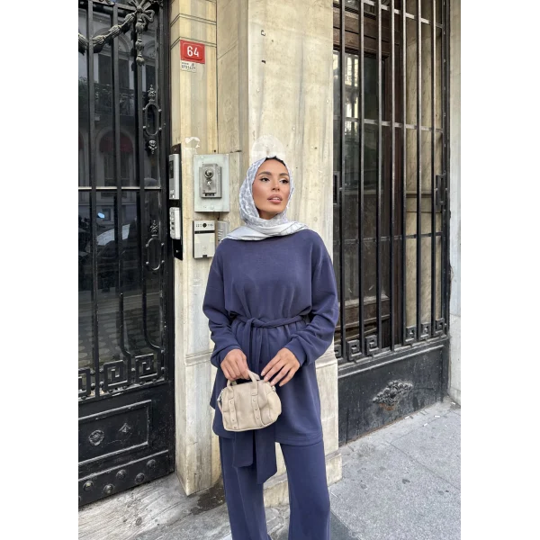 Milena Modal Takım - Lacivert