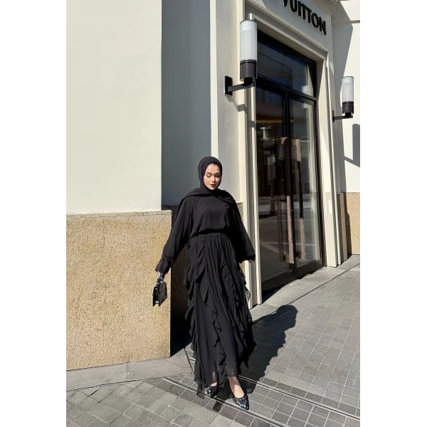 Mour Etekli Takım - Siyah