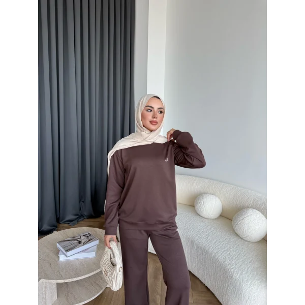 Muadil A Eşofman Takım - Acı Kahve