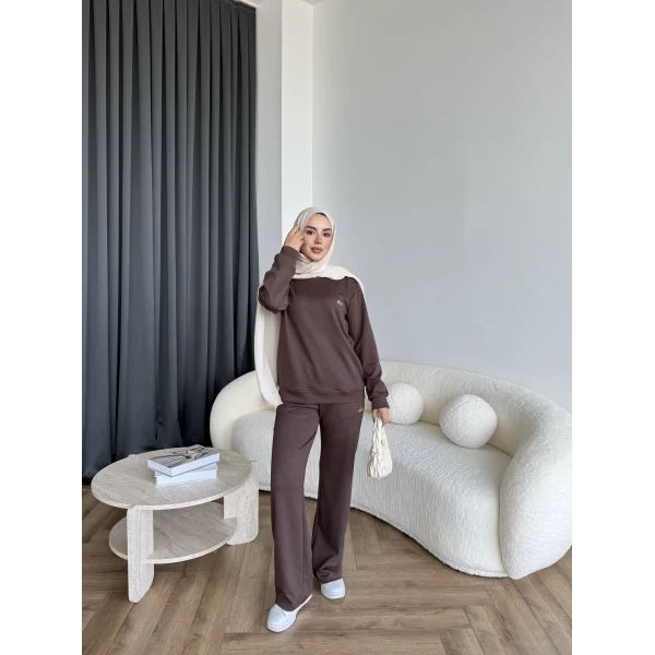 Muadil A Eşofman Takım - Acı Kahve