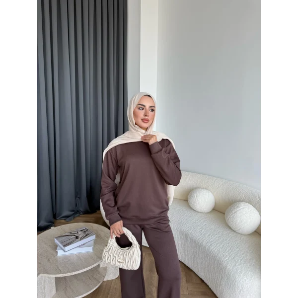 Muadil A Eşofman Takım - Acı Kahve