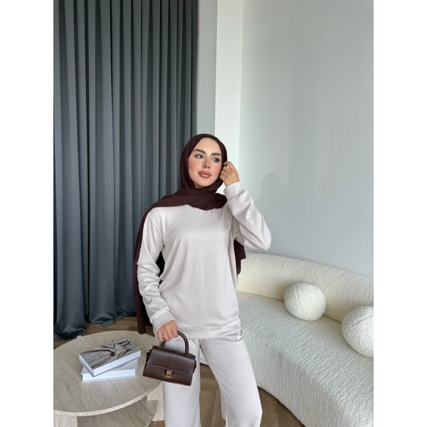 Muadil A Eşofman Takım - Bej