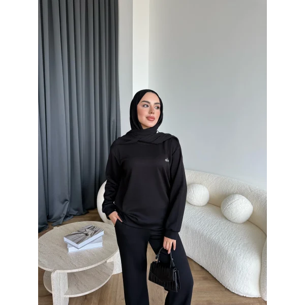 Muadil A Eşofman Takım - Siyah