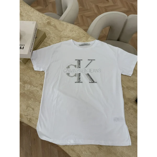 Muadil C Taş Detaylı İçlik - Beyaz