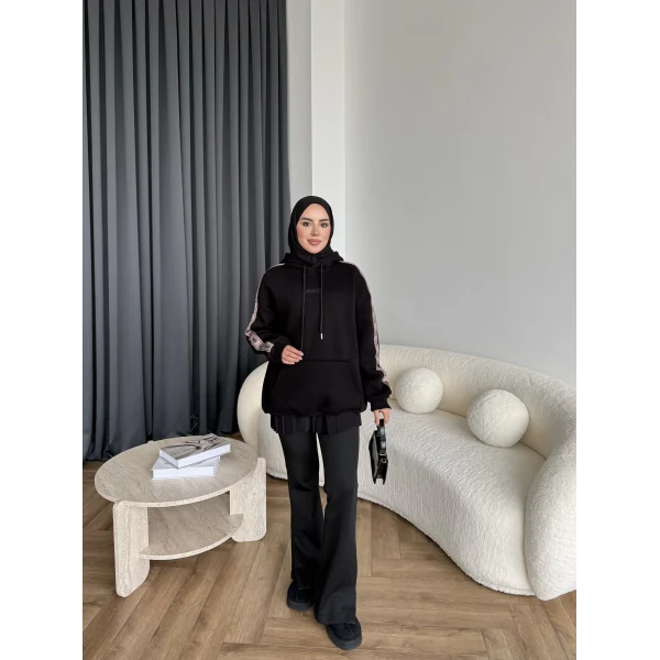 Muadil Cepli Sweat - Siyah