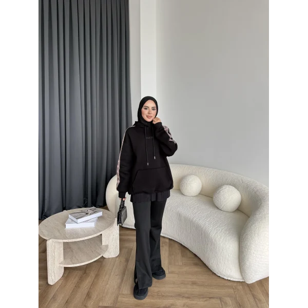 Muadil Cepli Sweat - Siyah