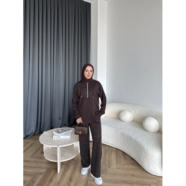 Neva Taşlı Oysh Takım - Acı Kahve