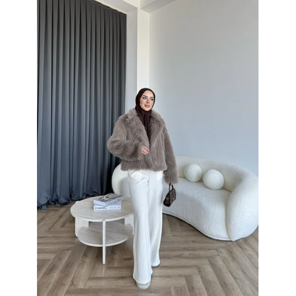 Olesa Kürk Mont - Vizon