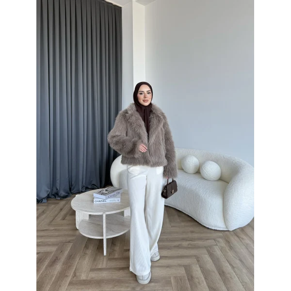 Olesa Kürk Mont - Vizon