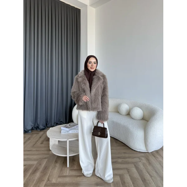 Olesa Kürk Mont - Vizon