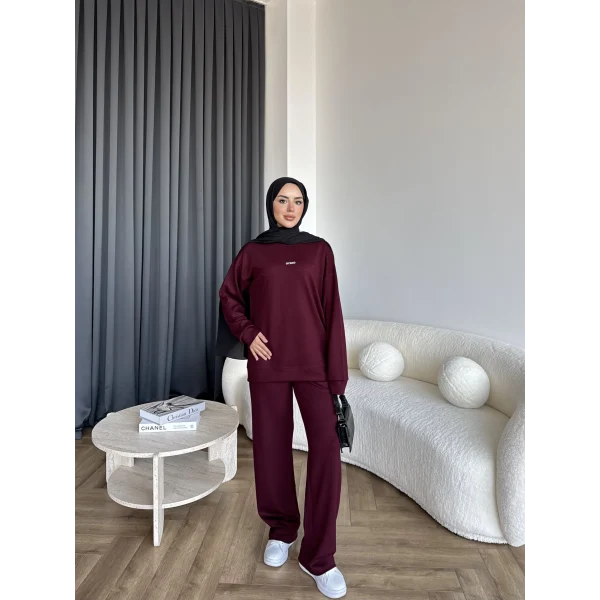 Oysh Eşofman Takım - Bordo